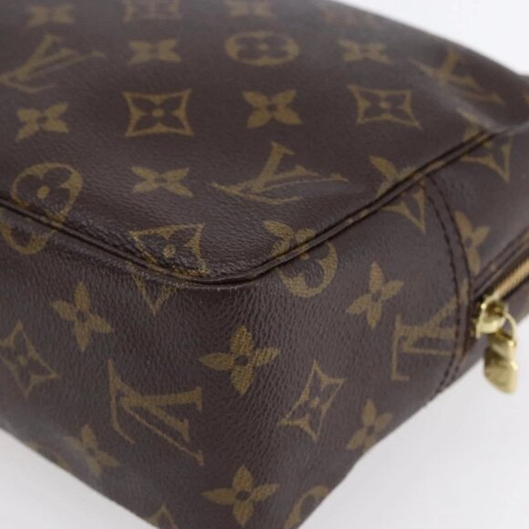LOUIS VUITTON Monogram Trousse Toilette 28 Clutch Bag M47522 LV Auth 152029 - Picture 14 of 16